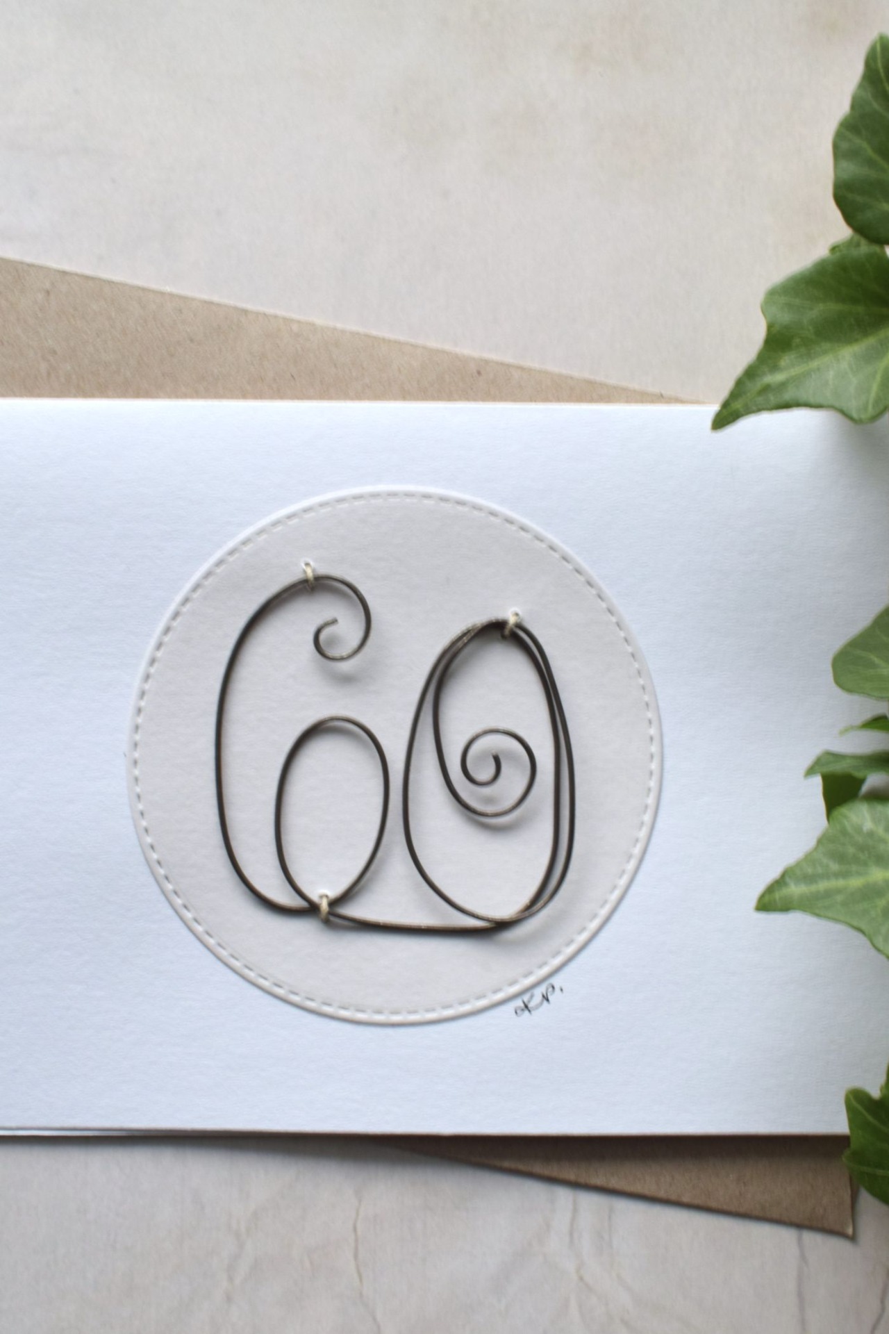 Syntymäpäiväkortti 60-vuotiaalle 