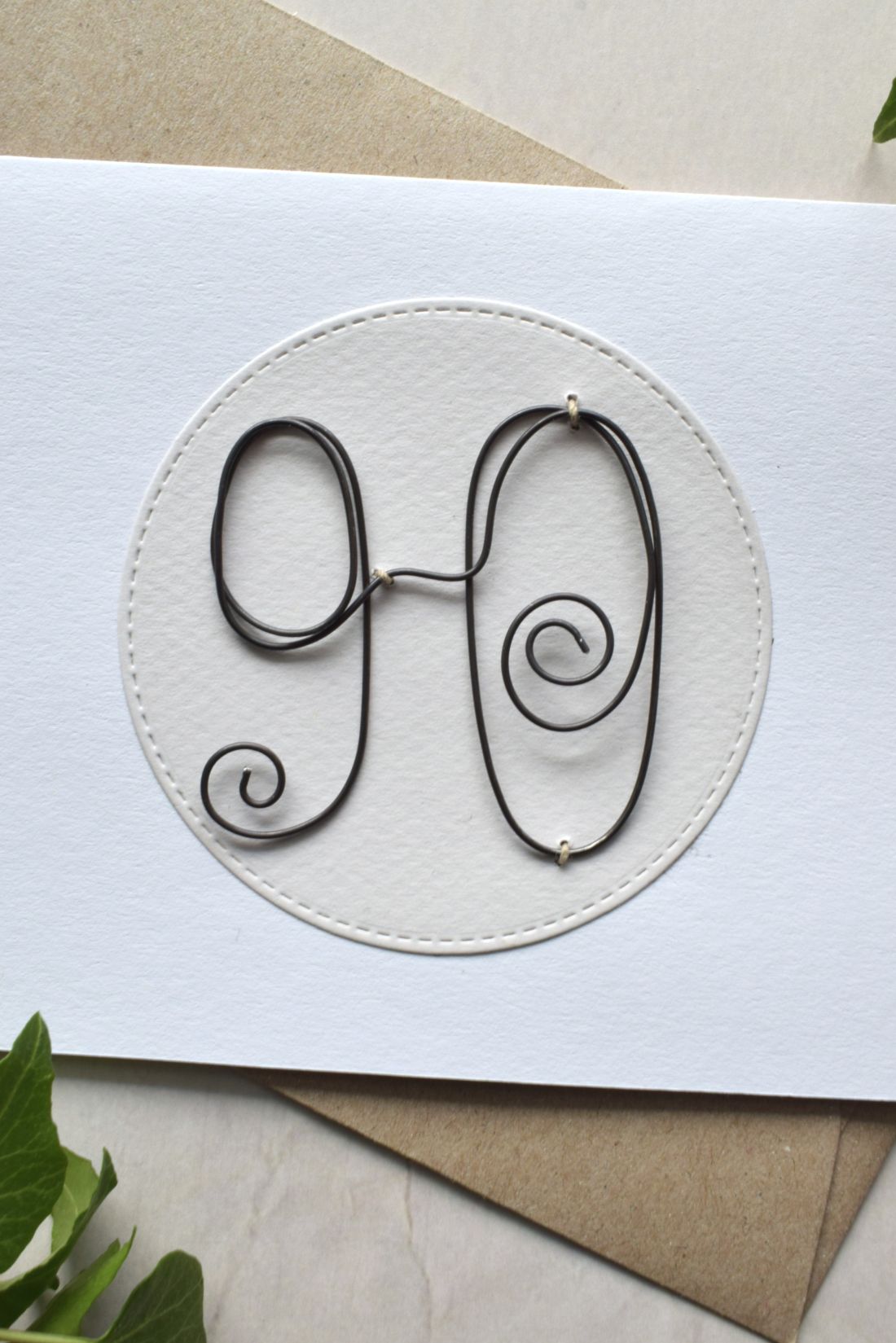 Persoonallinen syntymäpäiväkortti 90-vuotiaalle